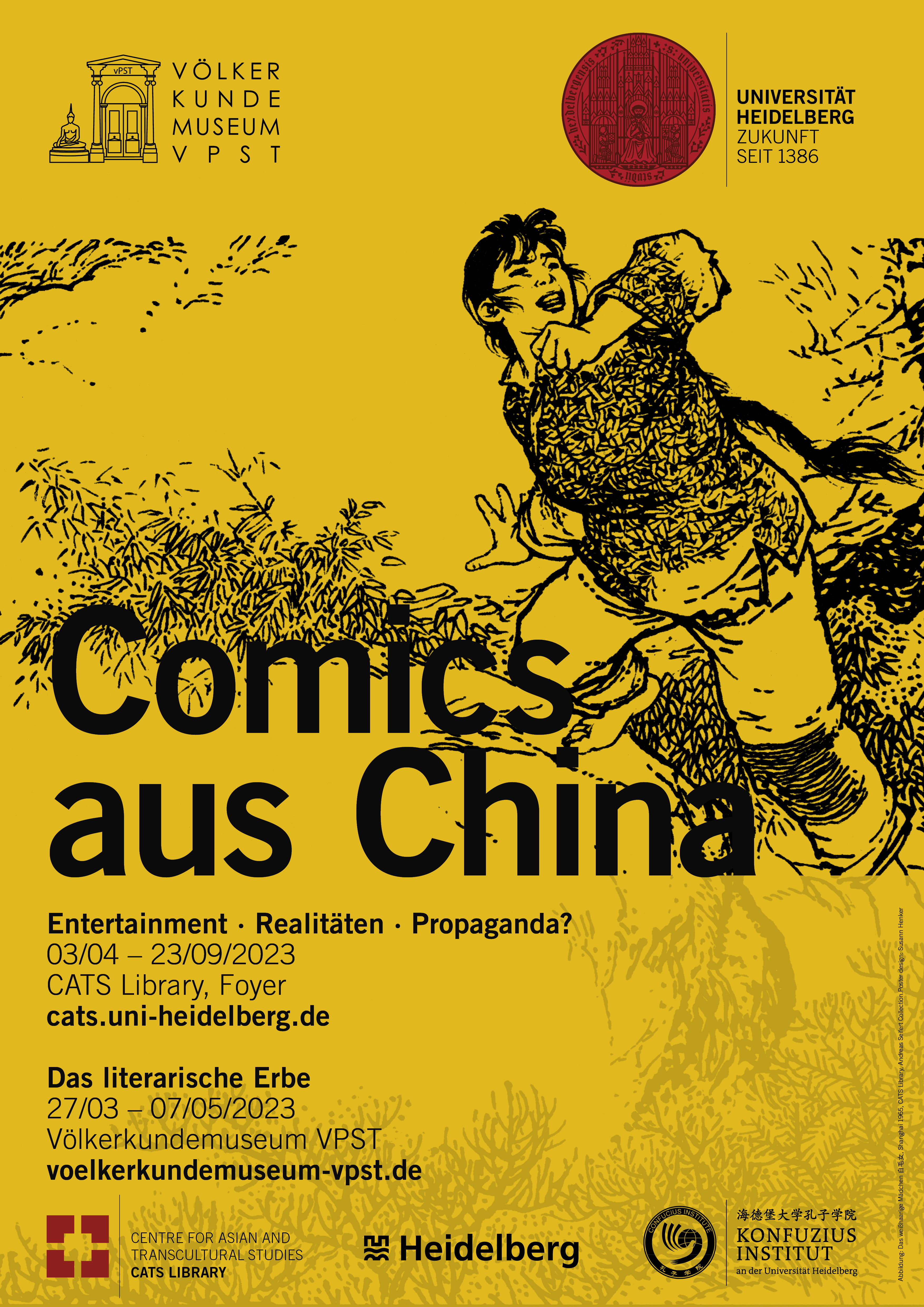Poster Comics aus China